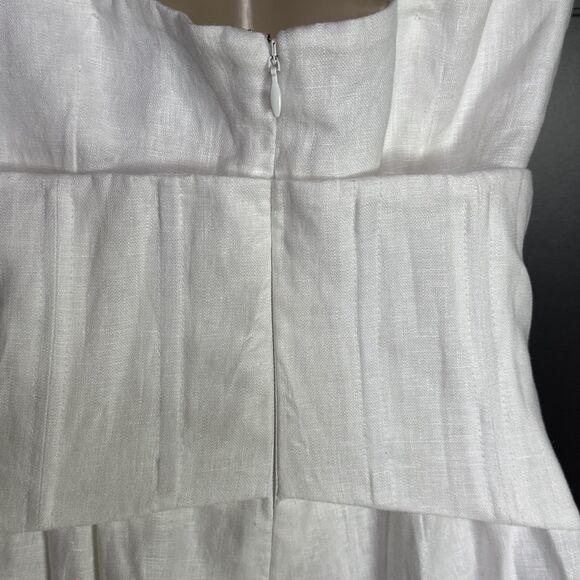 NWT Reformation Ainsley Size 2 Linen Mini Linen Dress New $248 - Picture 12 of 16